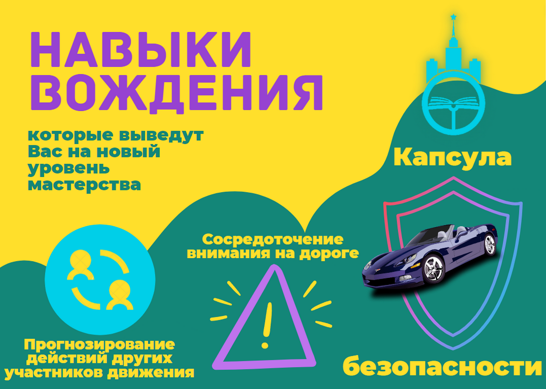 Безопасность автомобиля: капсула безопасности и защитное вождение