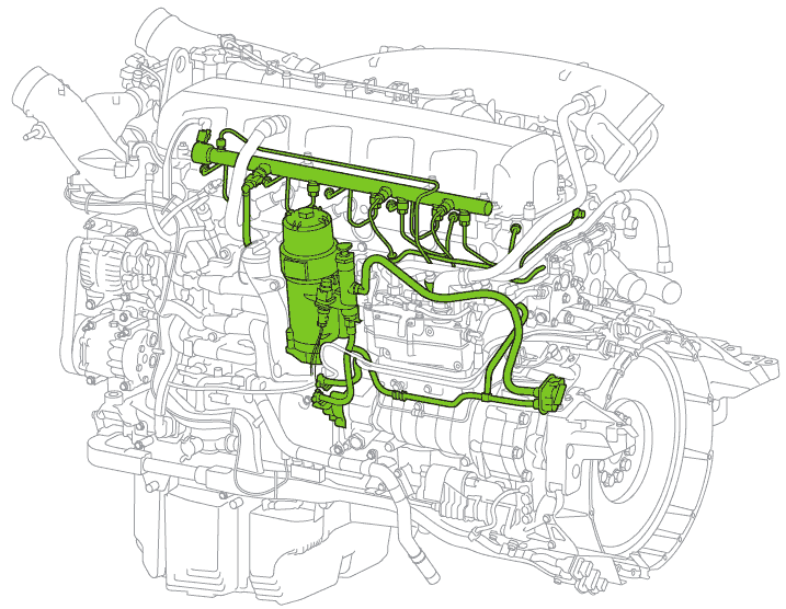Топливная система грузовых автомобилей DAF: устройство, обслуживание и сравнение систем